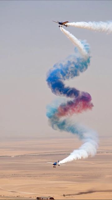 Авиашоу: захватывающее представление в небе! #авиация #полет #шоу