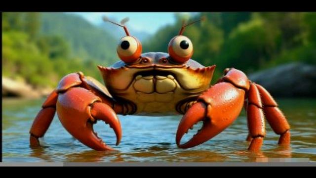 песенка для детей  РАК НЕ ПРЯЧЕТСЯ ОН ПЯТИТСЯ