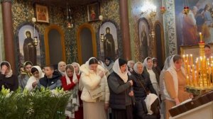 ПАСХА.Полуночница.Томашовка.Мужской монастырь.12.04.2026