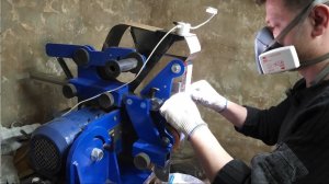 Новая мастерская, делаем нож, интересные приспособы