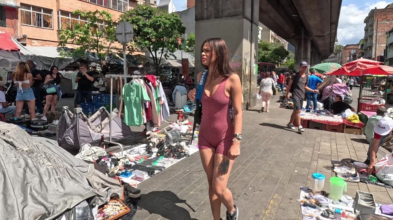 Центр Медельина, Колумбия.