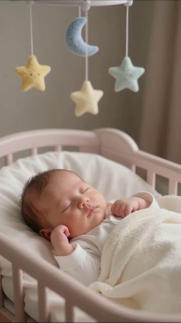 Милая ночь: малыш спит под звездами #малыш #забота #ночнойсон