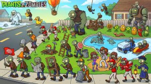 Plants VS Zombies-2 РАСТЕНИЯ ПРОТИВ ЗОМБИ Grafted mod pvz ПВЗ МОД Fusion Hybrid