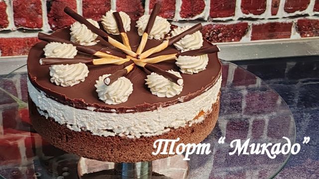 🍍 ШИКАРНЫЙ ТОРТ «МИКАДО» на 20 см | Ананас, кокос, шоколад и палочки, которые все любят ✨