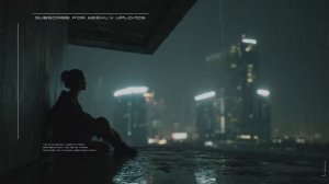 24⧸7 Dark Ambient Radio 🌧️ Rainy Cyberpunk Ambient Music for Deep Sleep, Focus, Relaxing, Studying-