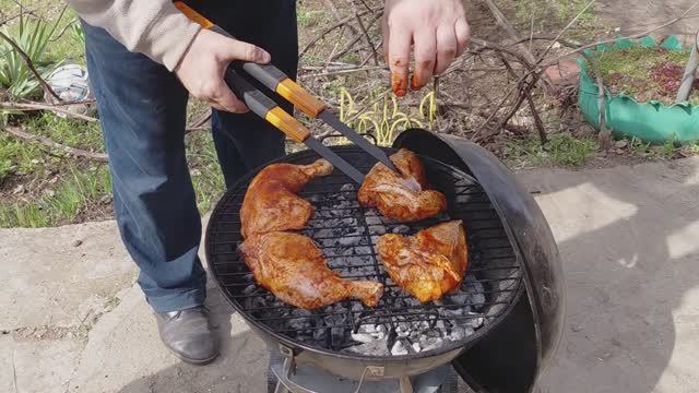 Открываем летний сезон шашлык,курица,кракен.2 часть