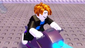 Детские мультики Roblox Побег от цунами на мотоцикле