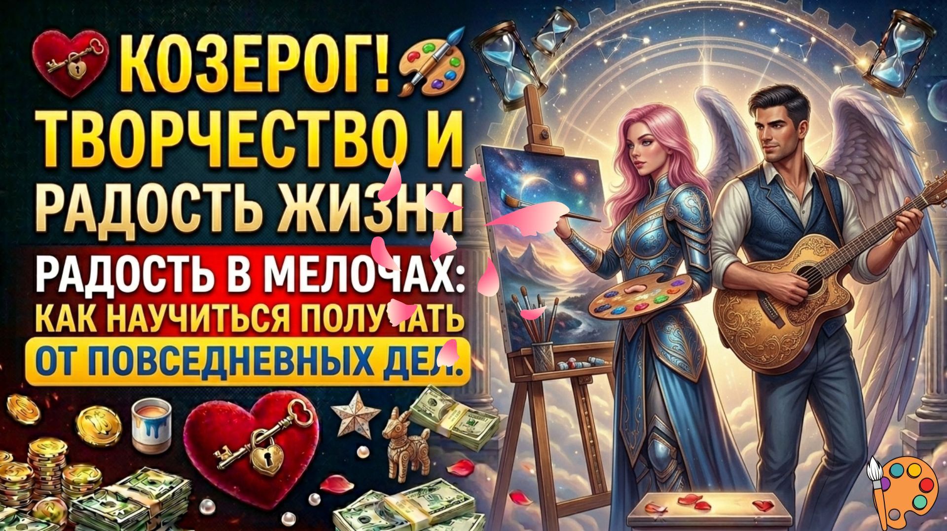 🐐КОЗЕРОГ! Творчество и радость жизни. В мелочах: научись получать удовольствие от повседневных дел.