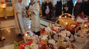 15 Храм Рождества Христова Освящение Пасхальной снеди Посёлок Пангоды Надымский район 11 Апреля 2026