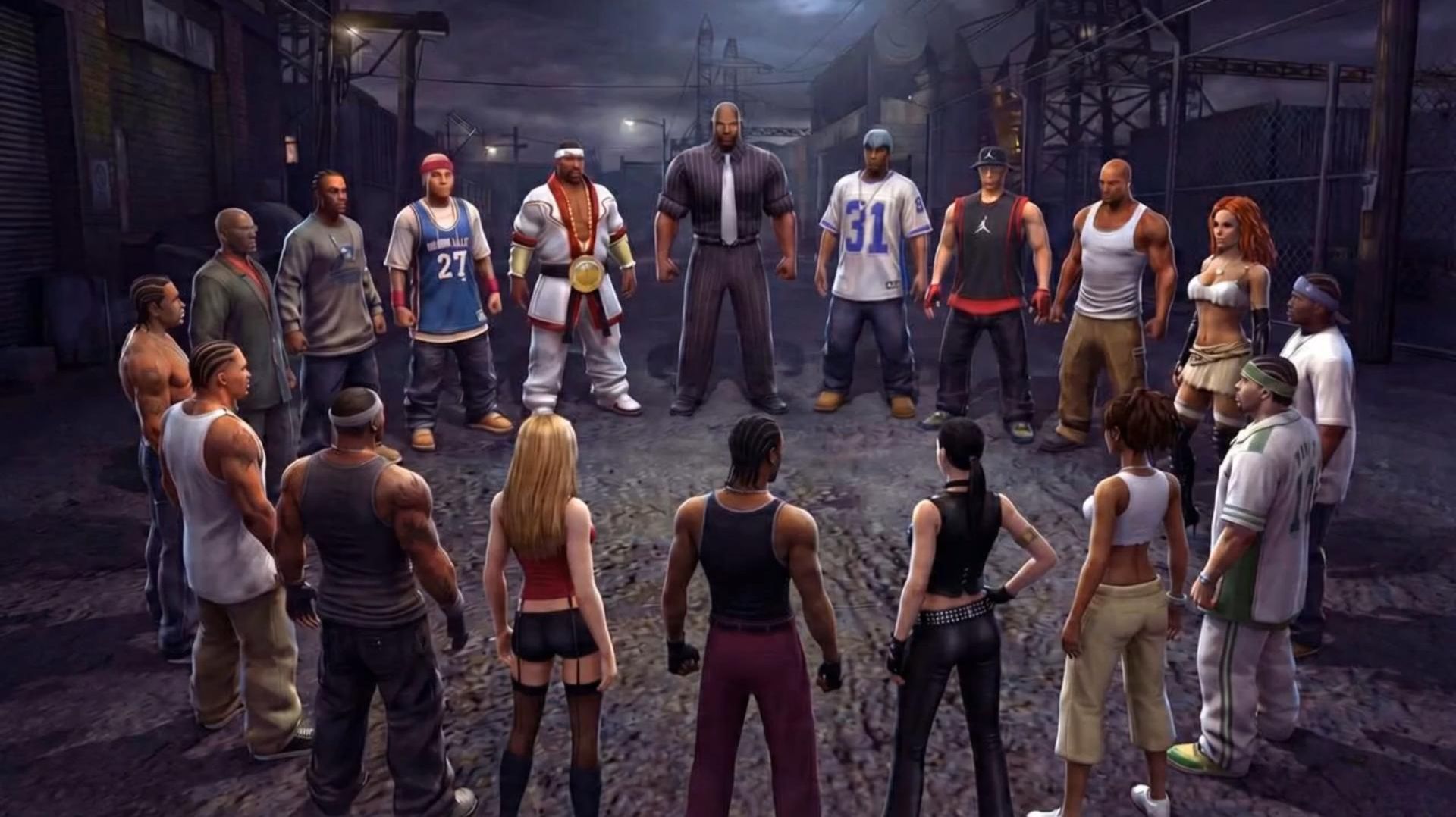 Def Jam Fight For New-York Запускаю на консоли (music)