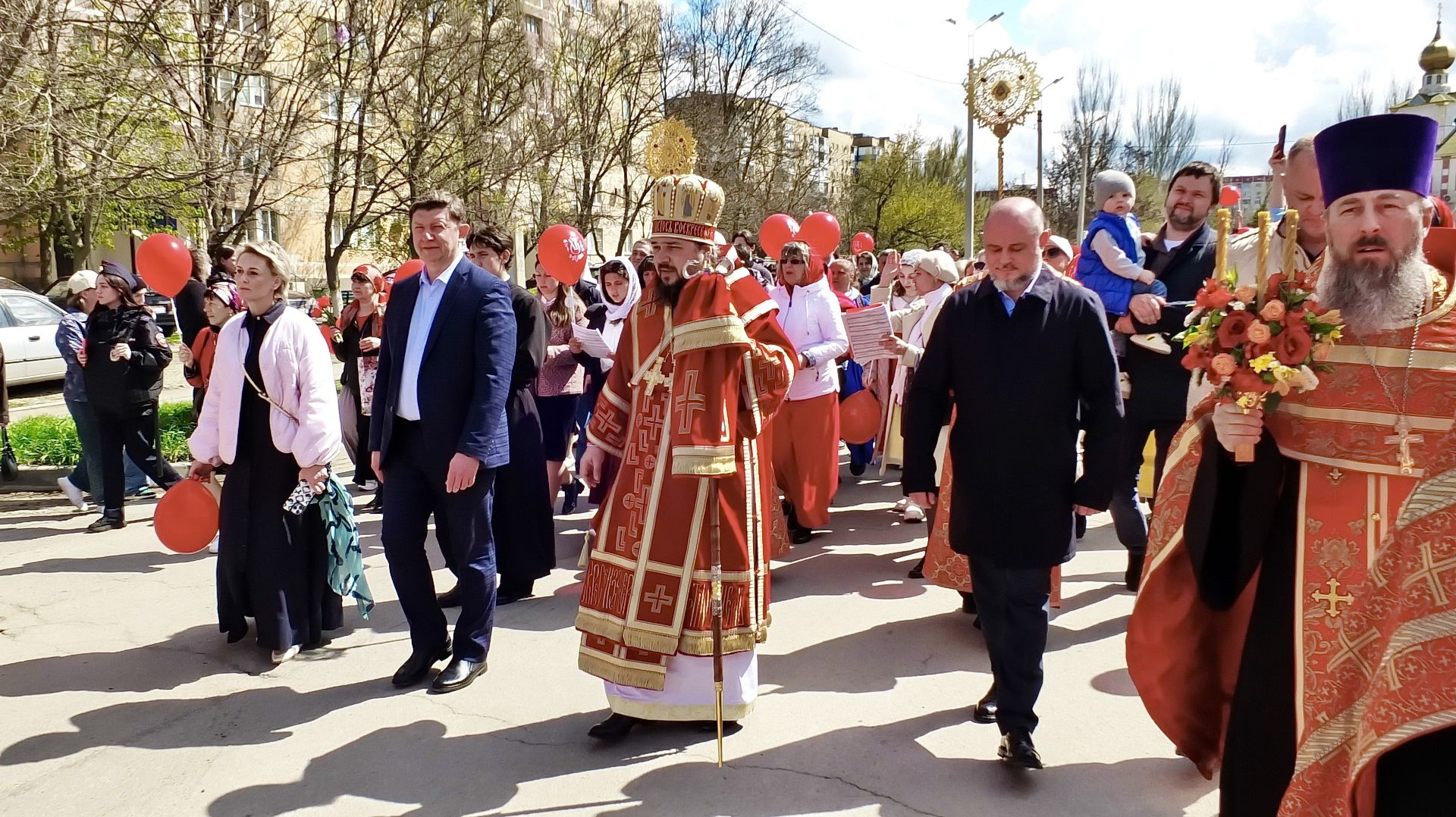 Крестный ход на Пасху 12 апреля 2026 года Волгодонск
