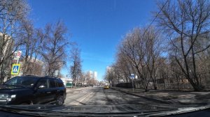 Поездка Багратионовский проезд - Филёвская пойма 30 марта 2026. Москва , Россия.