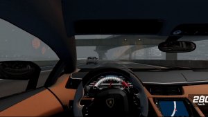 Шашки на Lamborghini Aventador +300км/ч