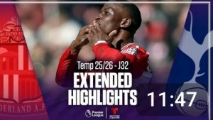 Сандерленд - Тоттенхэм. Обзор матча. АПЛ, тур 32. 12.04.26