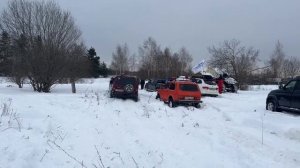 OFF ROАD Бездорожье снежный замес на джипах уаз луаз нива и т,д