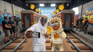 Что, если бы SUBWAY SURFERS были настоящими? (Джейк, Трикки, Ютани, Кинг, Фрэнк и другие)