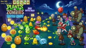 Зомби против растений! Plants vs Zombies ПвЗ PvZ Растения против Зомби Битва прохождение игры