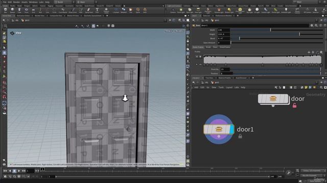 7. Create the Door Digital Asset