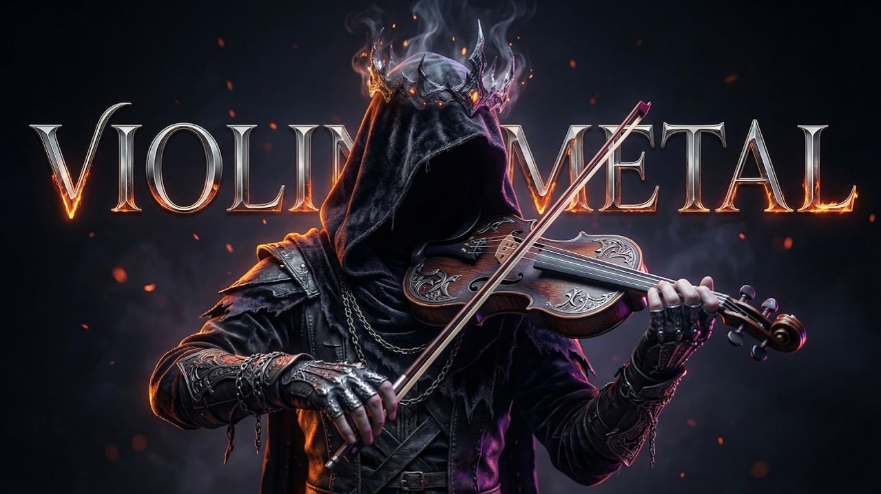 Crown of Shadows 👑  Violin x Doom Metal Instrumental