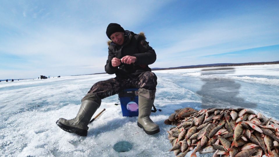 Рыбалка в апреле 2026 года в Забайкалье.