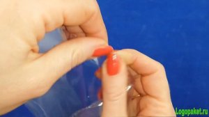 ПП пакет с клеевым клапаном и донной складкой