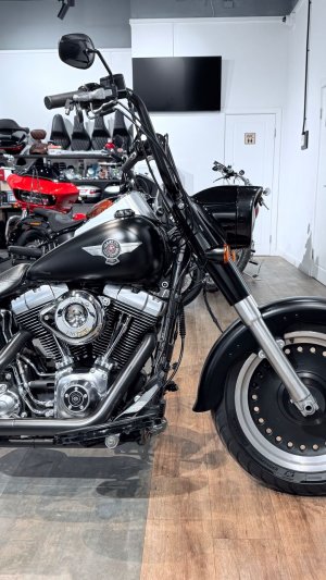 2013 HD Fat Boy ABS Black Denim 33K (VIN *5HD*3071)