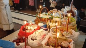 9. Храм Рождества Христова Освящение Пасхальной снеди Посёлок Пангоды Надымский район 11 Апреля 2026