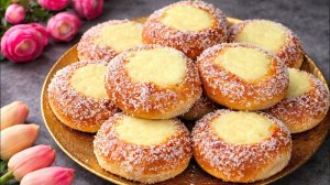 Пышные Булочки с Кремом. Все ищут этот рецепт, а он есть только в бабушкиной старой книге