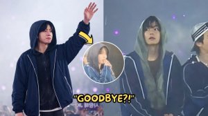 ПРОЩАЙ?! — сказал Чонгук арми, а Тэхён выглядел убитым горем… Он уходит?