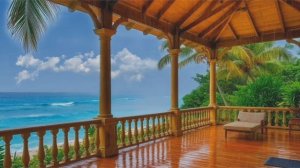 🍸☕🎺🎷🎹ДЖАЗ на веранде на берегу тропического океана🍸☕🎺🎷🎹