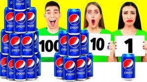 100 Слоев Еды Челлендж | Смешные Cитуации