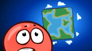 Красный шар. Прыгающий шарик. Red ball