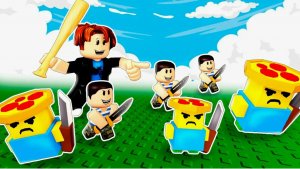 Роблокс. Истребители Брейнротов.