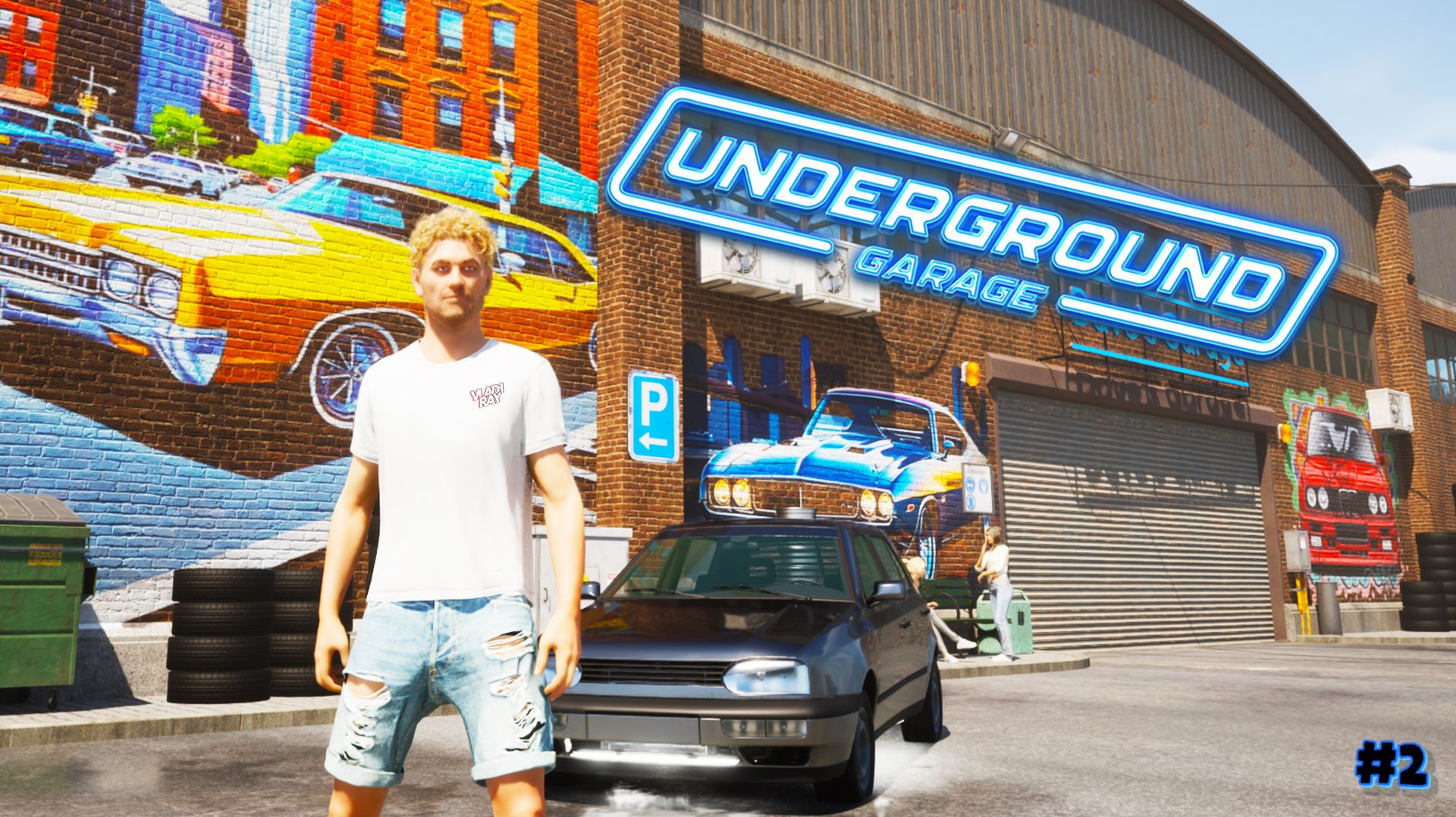 Underground Garage |#2| продолжаем ремонтировать тачки