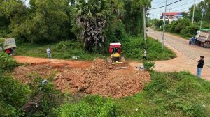 Great new project!! Strong clearing, pushing soil, dumping garbage bins under houses by Dozer & Dump