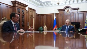 Зерно, пляжи, вино: Путин и Кондратьев обсудили развитие Краснодарского края