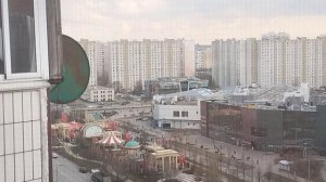 Песня на балконе,обзор с 15-го этажа😃👍🎉♥️