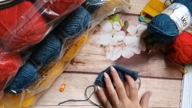 Тестируем новую пряжу 🧶