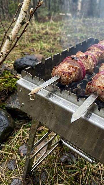 Когда шашлык уже говорит за себя
