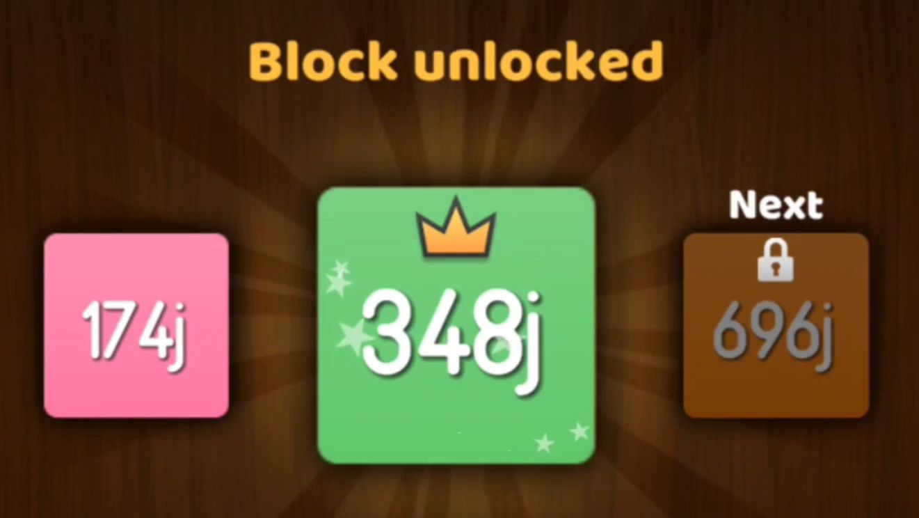 NumBlocks (87j → 174j → 348j)