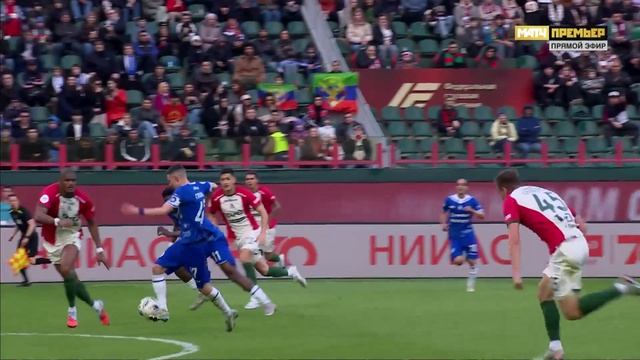 Локомотив - Динамо Махачкала. Голы и лучшие моменты видео. МИР Российская Премьер-Лига. Футбол