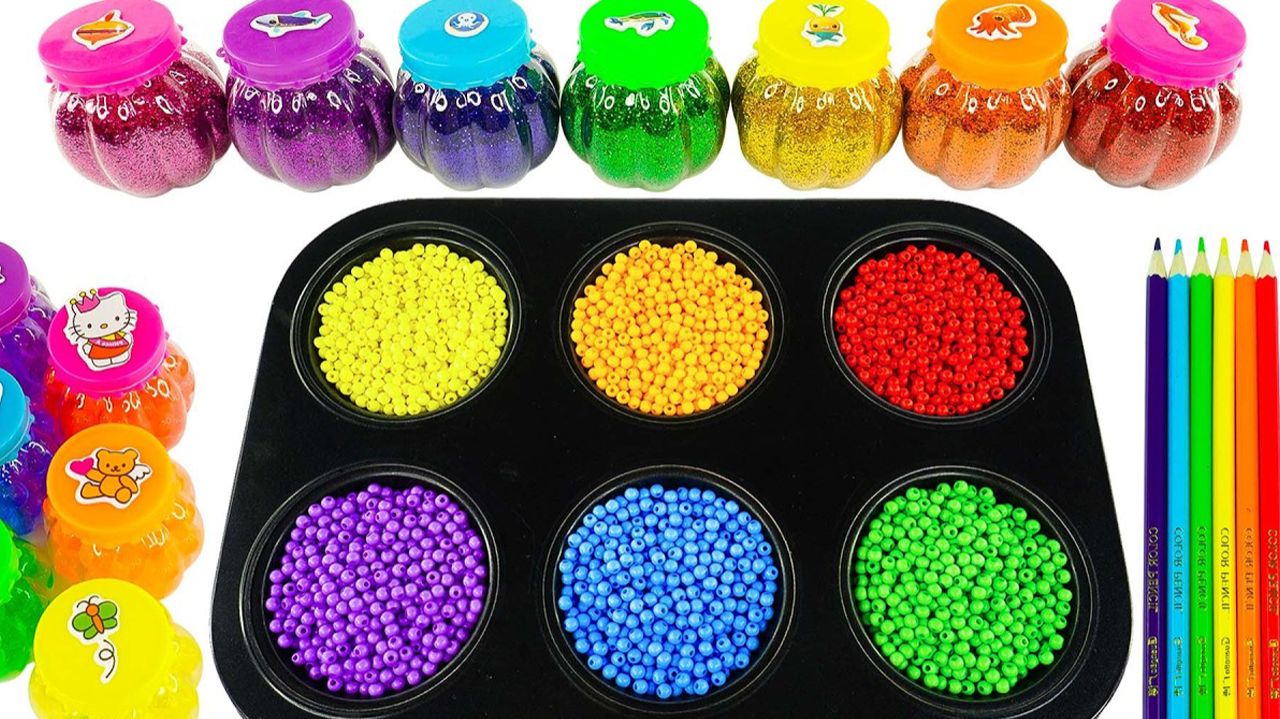 Мультфильмы для малышей. Мультики для детей. Новые игрушки. Слаймы. Залипашка. Звуки. АСМР