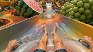 На какой водной горке Ты хочешь покататься? ASMR