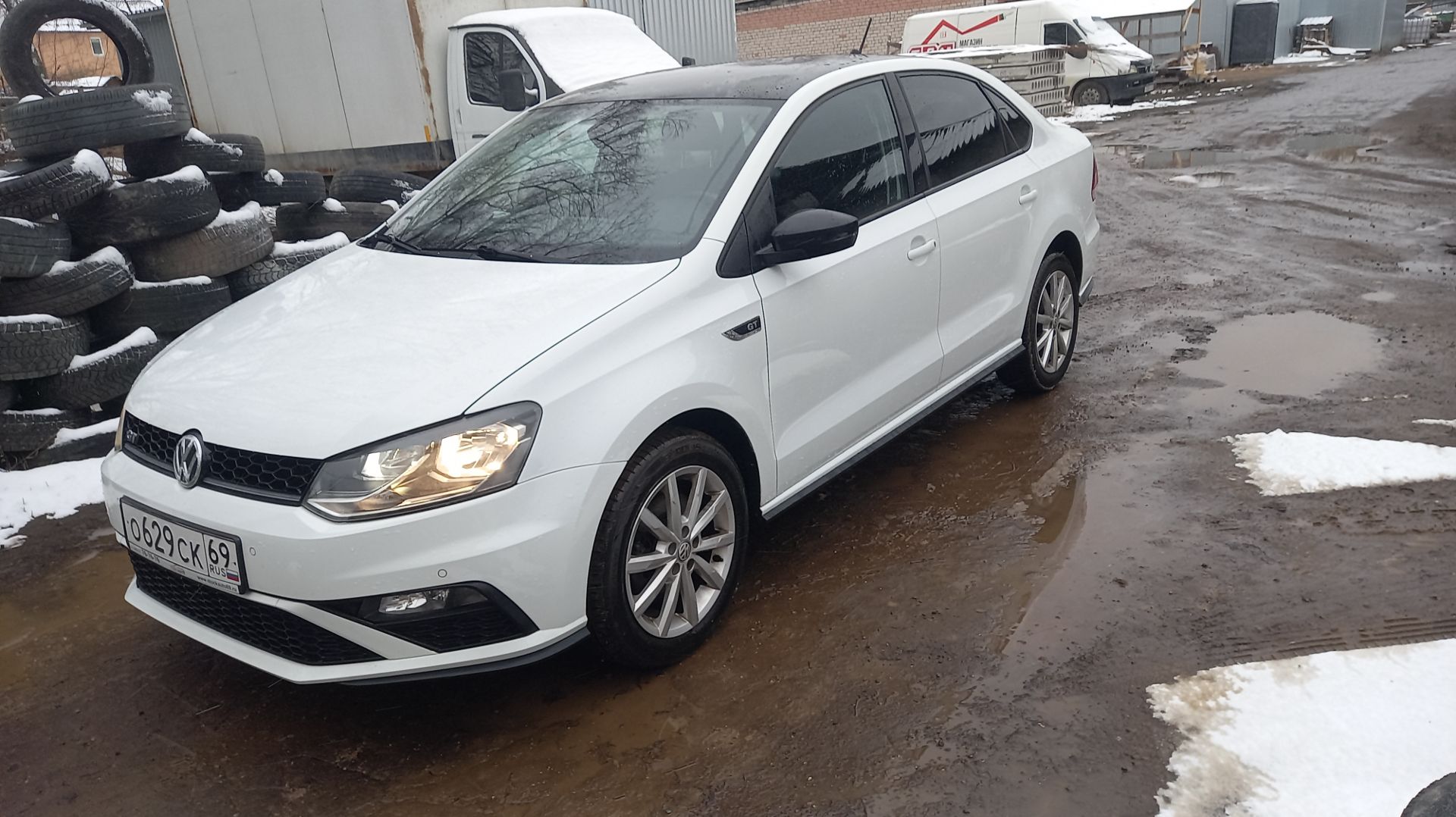 VW  POLO GT : НЕБОЛЬШОЙ РЕМОНТ ПОРОГА