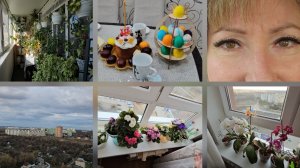 12.04.2026 г Светлая Пасха/ Христос Воскресе/ Праздничный завтрак/ Коллекция фиалок и орхидей