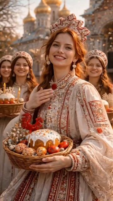 С праздником Светлой Пасхи