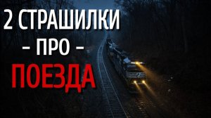 2 СТРАШИЛКИ про ПОЕЗДА | Страшные Истории | Истории на ночь | Мистика