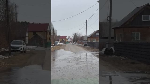 Ледоход на Томи 2026