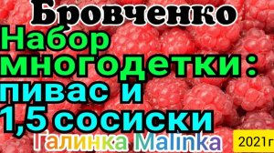 Семья Бровченко _Набор многодеток _ пивас и 1,5 сосиски_Обзор Влогов _