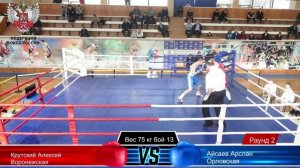 75 кг. Крутских - Айсаев